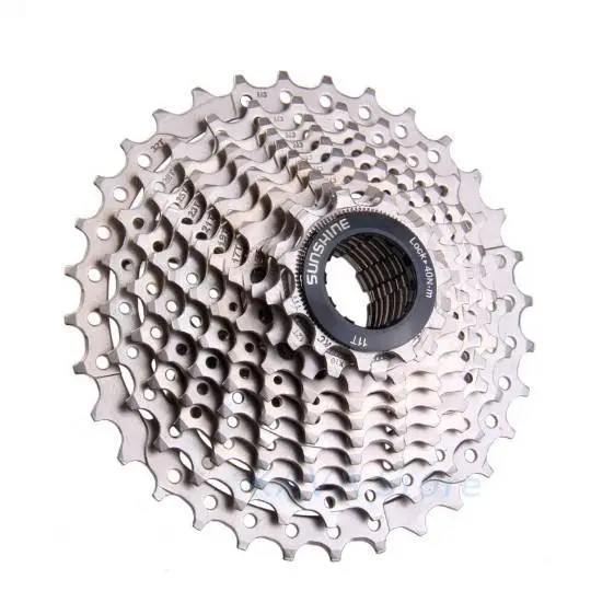 उच्च गुणवत्ता धूप साइकिल भागों 7/8/9/10/11 गति एमटीबी के लिए freewheel बाइक चक्का 11-42T sprocket के कैसेट्स freewheel
