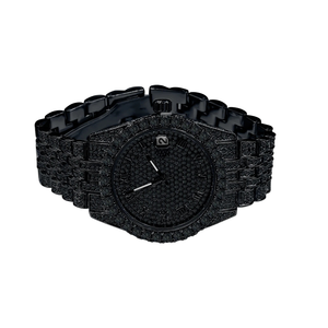 Montre élégante en diamant avec bracelet en acier inoxydable, parfaite pour les affaires et les vêtements décontractés, disponible à prix de gros - Product Image 5