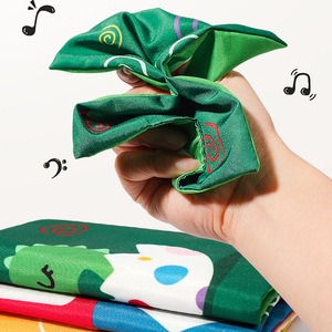 Produits de dropshipping 2026 : Ensemble de jouets sensoriels Montessori pour l'éveil, comprenant 15 foulards en soie et 4 papiers froissés, pour l'apprentissage précoce et éducatif - Product Image 3