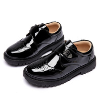 Chaussures décontractées pour enfants, chaussures pour garçons, chaussures pour enfants, chaussures habillées en cuir noir, chaussures personnalisées, chaussures de campus, chaussures d'école pour enfants garçons