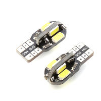 W5W T10 LED-Glühbirnen Canbus 5730 8SMD 12V 6000K 194 168 Neu 5W Auto-Innenbeleuchtung Karten-/Dach-/Park-/Auto-Signalleuchten