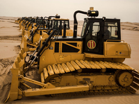 Bulldozer sur chenilles hydraulique ZD160 à haute efficacité pour le défrichement de chantier, la construction de fondations et l'élimination des déchets miniers