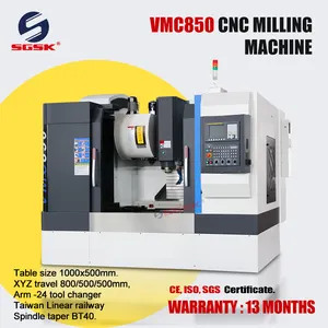 CE Milling Machine Fresadora Cnc 5 Ejes Cnc Milling Machine Vmc650