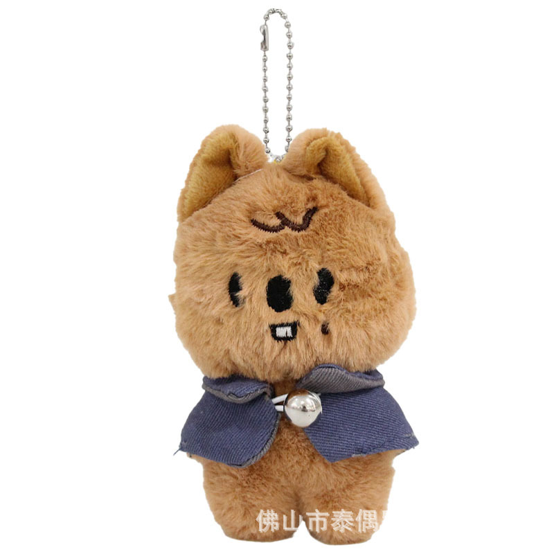 12cm brown bear pendant-bulk batch