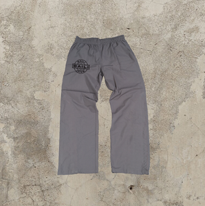 OEM personalizado de fábrica de gran tamaño recto desgastado Casual peso pesado 100% algodón transpirable ecológico pantalones de chándal hombres sólido - Product Image 4