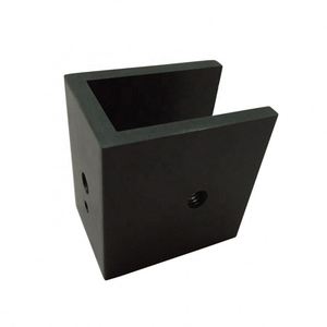 مخصص CNC تشكيله U شكل أسود بأكسيد الألومنيوم قوس تصاعد الزاوية - Product Image 2