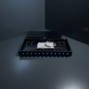 Boîtier de terminaison optique 19 pouces pour câble à fibre optique à fusion SC, compatible FTTH, type rack, adaptateur pigtail, panneau de brassage Bangbang - Product Image 1