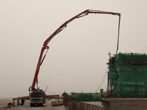 SYG5200THB Brand New Truck Mounted Concrete Boom Pump <strong>25m</strong> with High Quality Cheap Price in Stock Provider in Shanghai - Product Image 3