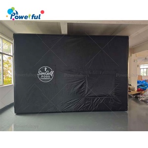 Tente de simulation de golf gonflable étanche en PVC pour événements sportifs en plein air avec écran – Populaire - Product Image 5