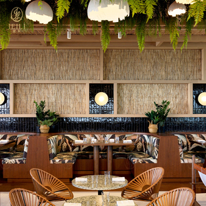 Factory DirectDining Silla y mesa Hotel Restaurante Muebles para Six Senses Jungle <span class=keywords><strong>Café</strong></span> - Product Image 2