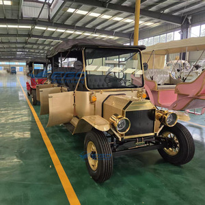 Venta Exitosa a Bajo Precio: Vehículo Eléctrico Retro de Nueva Energía para Turismo, Coche Eléctrico Dorado para Paseos Turísticos, Coche Clásico Vintage - Product Image 5