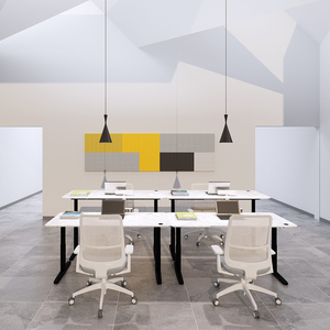 Support de bureau mobile pour <span class=keywords><strong>ordinateur</strong></span> portable, réglable en hauteur, avec lumière, homologué CE - Product Image 5