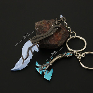 Llavero <span class=keywords><strong>de</strong></span> Metal <span class=keywords><strong>de</strong></span> Aleación <span class=keywords><strong>de</strong></span> Zinc 3D con Diseño <span class=keywords><strong>de</strong></span> Hacha <span class=keywords><strong>de</strong></span> <span class=keywords><strong>Venganza</strong></span> <span class=keywords><strong>de</strong></span> Gaia, Mini Karambit <span class=keywords><strong>de</strong></span> Valorant <span class=keywords><strong>de</strong></span> 5CM y 9CM - Product Image 4
