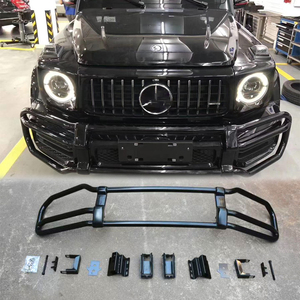 Paraurti Anteriore Stile AMG Nero Lucido per <span class=keywords><strong>Mercedes</strong></span> Classe G W463A W464 G63 G500 2019-2024 Bull <span class=keywords><strong>Bar</strong></span> - Product Image 1