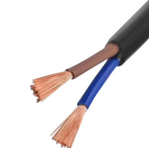 Câble d'alimentation flexible <span class=keywords><strong>RVV</strong></span> 300/500V, 2 conducteurs, 1,5 mm², en cuivre pur toronné, gaine PVC, indice <span class=keywords><strong>de</strong></span> protection IP65, pour applications automobiles, éclairage DIY, jardin - Product Image 4