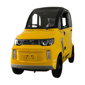 Triciclo Eléctrico de 4 Ruedas Totalmente Cerrado de 2000W, Nueva Energía, Marco de Acero Inoxidable, 2 Asientos, Luces LED, Pantalla LCD, Alta Potencia - Product Image 5