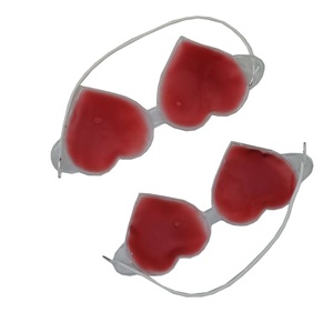 2020 di stoccaggio Forma di Cuore Freddo Maschera per Gli Occhi Gel Medico Instant Impacco di Ghiaccio Pad di Calore per Occhio - Product Image 1