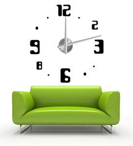 Nordic Modern 3D <b>Wall</b> <b>Clock</b> DIY Acrylic Silent Digital <b>Clock</b> <b>Wall</b> Stickers Quartz Watch for Living Room Bedroom - Product Image 5
