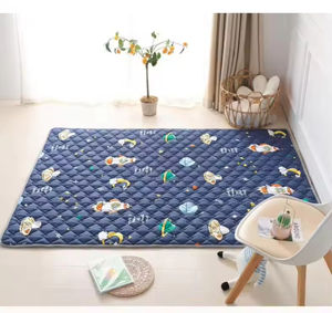<span class=keywords><strong>Tapis</strong></span> de jeu 50x50 antidérapant sans BPA, rembourrage en mousse imperméable pour tout-petits, pliable, lavable, pour bébé - Product Image 6