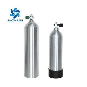 Bouteille de plongée en aluminium certifiée CE DOT, haute qualité ISO, OEM, pour plongée sous-marine - Product Image 1