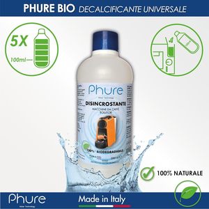 Phure Biodegradable <b>Liquid</b> Descaler 500ml for <b>Coffee</b> Machines and Kettles - Product Image 4