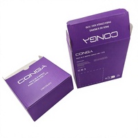 Caja de Regalo Plegable Rígida de Cartón Corrugado Moderno, Impresión de Logotipo Personalizada, Impresión UV, Grabado en Relieve, Materiales Reciclados, Embalaje Cosmético