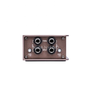 Boîtier DI passif professionnel DI-T2 2 canaux en métal, large plage dynamique, poignée, signaux chauds, double transformateurs pour guitare basse et synthétiseur - Product Image 4