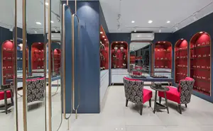 Shop Interior Design Guangzhou ZX High End Jewelry Shop Interior Decoration Design For Jewelry Furniture