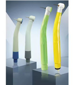 Mini manipolo dentale ad alta velocità per bambini E-Generator LED ad accoppiamento rapido turbina di alimentazione realizzata in metallo resistente - Product Image 2