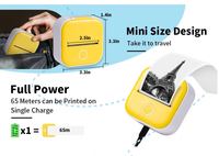 Printer Foto Phomemo T02 Mini Impresora Portabel 58mm Printer Tanpa Tinta untuk Catatan Belajar
