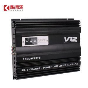 Amplificateur de puissance pour voiture Kuerl V12 3800W 4/3/2 canaux KUERL-705 12V - Product Image 4
