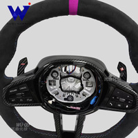 Volant en Suède Personnalisé Adapté aux BMW G05 G06 G07 G11 G12 G16 G20 G22 G30 G80 M3 G81 G82 G83 M4 G87 Séries 1 2 3 4 5 6 7