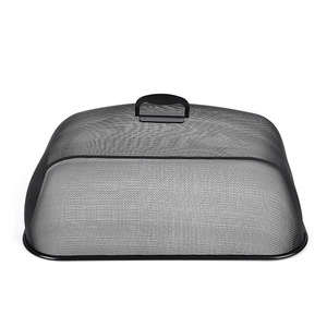 Iron Mesh Food Cover Square Washable Fly Mosquito Proof Dining Table Use - Product Image 5