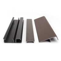 Ruitai – plinthe de plinthe cachée en plastique, nouveau Design, profilé d'extrusion en PVC, P55-A