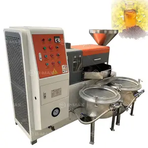 Stainless steel durable canola sunflower soybean oil make machine sesame peanut almond spiral oil press machine