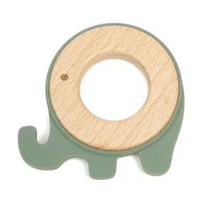 Newly Designed Sensory Baby Teether Toys BPA-free Cork Baby Teether Children's Food Grade Silicone Teether Toys