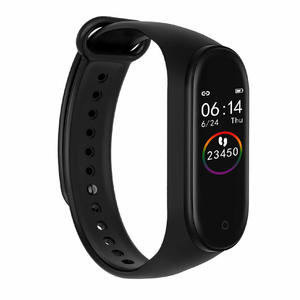 Pulsera Inteligente <span class=keywords><strong>M4</strong></span> para Fitness, Bluetooth 5.0, Aplicación <span class=keywords><strong>Fitpro</strong></span>, Pantalla TFT a Color de 0.96 Pulgadas, Correa de Silicona, Pulsera Deportiva para Hombre y Mujer - Product Image 3