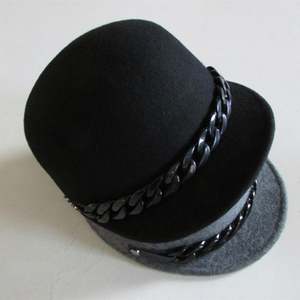 Chapeau Fedora en Laine pour Femme, Style Équestre Chevalier, à Bord Court, Tissu Respirant, pour Église, Fête, Décontracté, Extérieur et Mode - Product Image 4