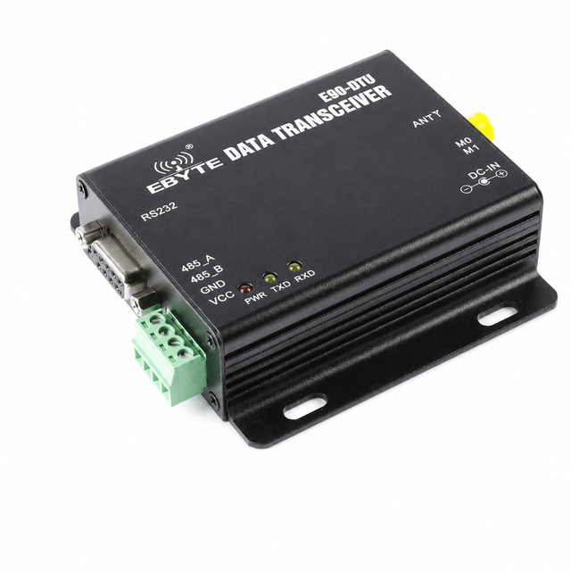 E90 Industrial LoRa Module 433MHz Wireless Serial Data Transmission Radio RS485 RS232 Modbus RS485