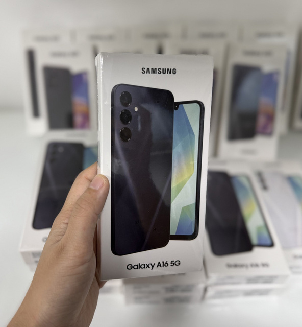 Sam A16 5G Smartphone | Android 13 | Dual SIM | 120W Fast Charge | Face Recognition | 128GB Storage