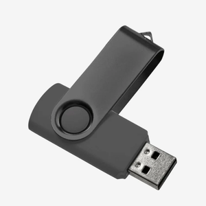 แฟลชไดรฟ์ USB สีเทาแบบหมุนได้ ความจุ <span class=keywords><strong>8GB</strong></span> รับทำโลโก้ OEM จำ<span class=keywords><strong>น</strong></span>วนมาก สำหรับของขวัญส่งเสริมการขายและของที่ระลึกสำหรับองค์กร - Product Image 3