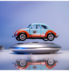 1:36 Vintage Classic LED Light RC <b>Car</b> <b>Toy</b> <b>Model</b> Magnetic Levitation Floating Diecast for Gifts & Collections - Product Image 2