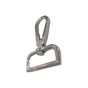 Zinc Alloy <b>Clip</b> Buckle 39mm Inner Diameter D <b>Ring</b> For Bags Handbags Hardware Accessories - Product Image 2