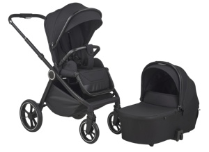 Venta al por mayor de fábrica: Nuevo sistema de viaje 3 en 1 para bebés, compatible con silla de coche, con ruedas grandes para niños, Merry Button - Product Image 5