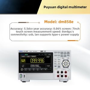 Multimetro Digitale di Alta Precisione <span class=keywords><strong>Rigo</strong></span> DM858E/858 con Schermo Touch a Cinque Cifre e Mezzo ad Alta Definizione - Product Image 2