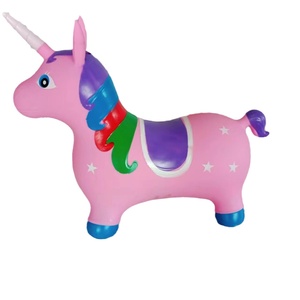 Toptan kalınlaşmış atlama at lateks şişme oyuncaklar çocuklar için Pony kauçuk at anaokulu için - Product Image 5