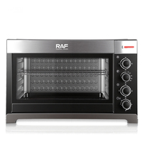 Four électrique RAF 2800W 80L 4 en 1, four de comptoir pour la cuisson, contrôle de la température, porte en verre visuel R.5327