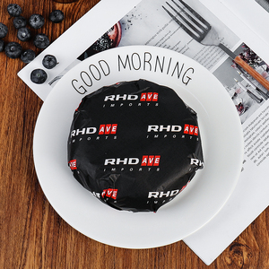 Papel sándwich imprimible de flexografía a prueba de grasa de grado alimenticio para envolver pan hamburguesa papel <span class=keywords><strong>PE</strong></span> recubierto para llevar - Product Image 5