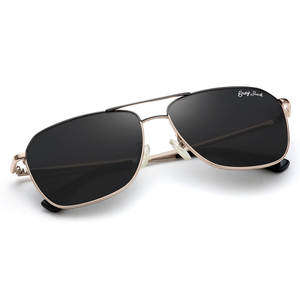 Gafas de Sol de Piloto Grises Jack, Montura Completa, Lentes TAC con Protección UV400, Estilo Unisex para Adultos 1239 - Product Image 4