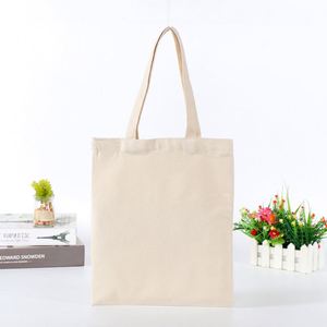 Custom <b>Mini</b> Gym Canvas Cotton Grocery Beach Tote Drawstring Bag Eco-Friendly Recyclable Heavy Rope Logo Plain Print Daily Gift - Product Image 1